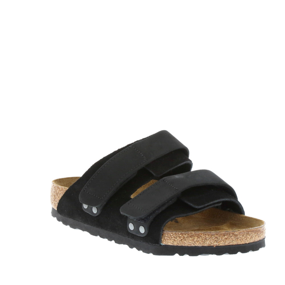 Birkenstock 'Uji' / Black Suede/Nubuck Leather