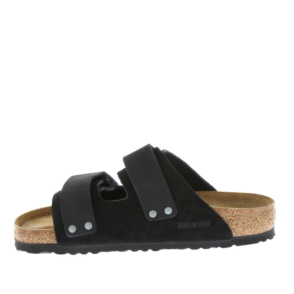 Birkenstock 'Uji' / Black Suede/Nubuck Leather